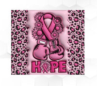Thumbnail for Breast Cancer Awareness Tumbler, Survivor Tumbler, 20 oz Skinny Tumbler - DECOETUMBLER-342
