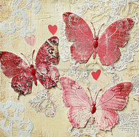Thumbnail for Butterfly Sign, DCO-02423, Sign For Wreath, 10x10 Metal Sign