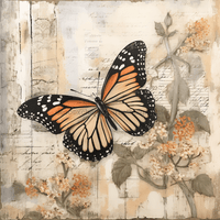 Thumbnail for Butterfly Sign Floral Dco-00972 For Wreath 10X10 Metal