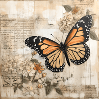Thumbnail for Butterfly Sign Floral Dco-00977 For Wreath 10X10 Metal