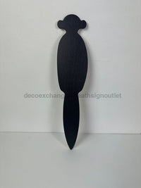 Thumbnail for Butterfly UITC Bug Body Wood Door Hanger - DECOE-W-628-BLACK