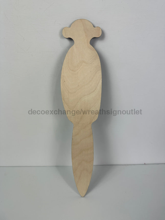Butterfly UITC Bug Body Wood Door Hanger - DECOE-W-628-BLACK