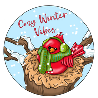 Thumbnail for Cardinal Sign, Winter Sign, Christmas Sign, wood sign, PCD-W-026 - DecoExchange¬Æ