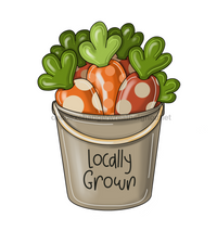 Thumbnail for Carrot Easter PCD 22" Wood Door Hanger - 44192697057435