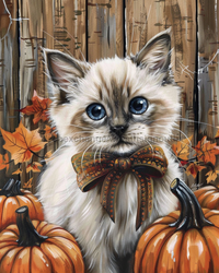 Thumbnail for Cat Sign Fall Dco-01724 For Wreath 8X10’ Metal