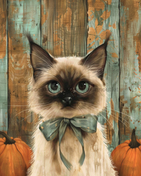 Thumbnail for Cat Sign Fall Dco-01725 For Wreath 8X10’ Metal