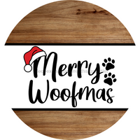 Thumbnail for Christmas Dog 18" Wood Door Hanger - DCO-102833-DH