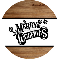 Thumbnail for Christmas Dog 18" Wood Door Hanger - DCO-102836-DH