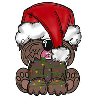 Thumbnail for Christmas Dog Door Hanger Mj-W-00072-Dh 22‚Äô Wood