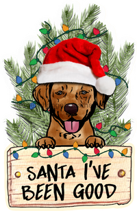 Thumbnail for Christmas Dog Sign Wood Sign Door Hanger Decoe-W-443 22