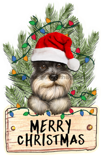 Thumbnail for Christmas Dog Sign Wood Sign Door Hanger Decoe-W-455 22