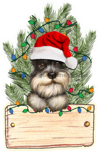Thumbnail for Christmas Dog Sign Wood Sign Door Hanger Decoe-W-456 22