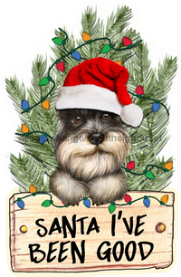 Thumbnail for Christmas Dog Sign Wood Sign Door Hanger Decoe-W-457 22