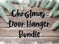 Thumbnail for Christmas Door Hanger Bundle - Set Of 10 Wreath Kits Kit
