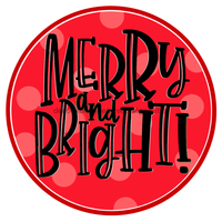 Thumbnail for Wreath Sign, Christmas Merry and Bright 10