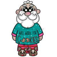 Thumbnail for Christmas Santa Door Hanger Mj-W-00061-Dh-30 30‚Äô Wood