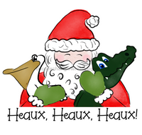 Thumbnail for Christmas Cajun 22" Wood Door Hanger - DECOE-W-308-DH