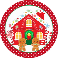 Thumbnail for Wreath Sign, Christmas Sign, Gingerbread, 10