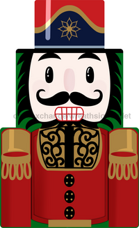 Thumbnail for Christmas Nutcracker 22" Wood Door Hanger - DECOE-W-357-DH