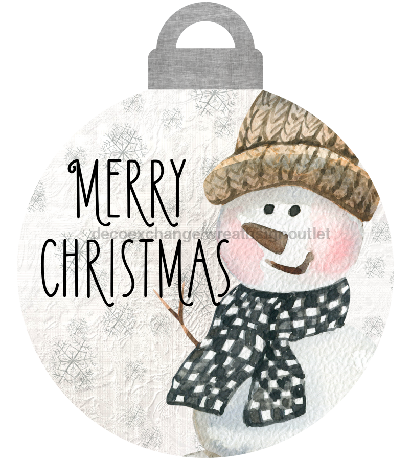 Christmas Ornament 22" Wood Door Hanger - DECOE-W-643-DH