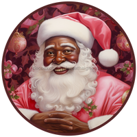 Thumbnail for Christmas Sign, Santa Sign, DCO-00526, Sign For Wreath, 10