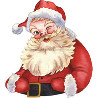 Thumbnail for Christmas Santa 22" Wood Door Hanger - DECOE-W-903415-DH