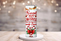 Thumbnail for Christmas Tumbler Twisted 20 Oz Skinny Decoetumbler-299