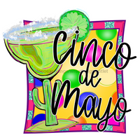 Thumbnail for Cinco De Mayo 22" Wood Door Hanger - DECOE-W-903450-DH