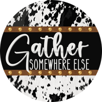 Thumbnail for Cow Door Hanger Gather Dco-01373-Dh 18’ Round Wood