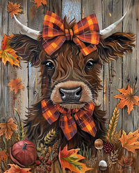 Thumbnail for Cow Sign Fall Dco-01699 For Wreath 8X10’ Metal