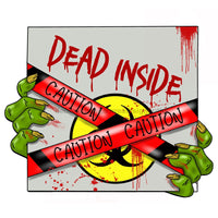 Thumbnail for Danger Sign, Dead Inside, Halloween Sign, wood sign, PCD-W-009 - DecoExchange¬Æ