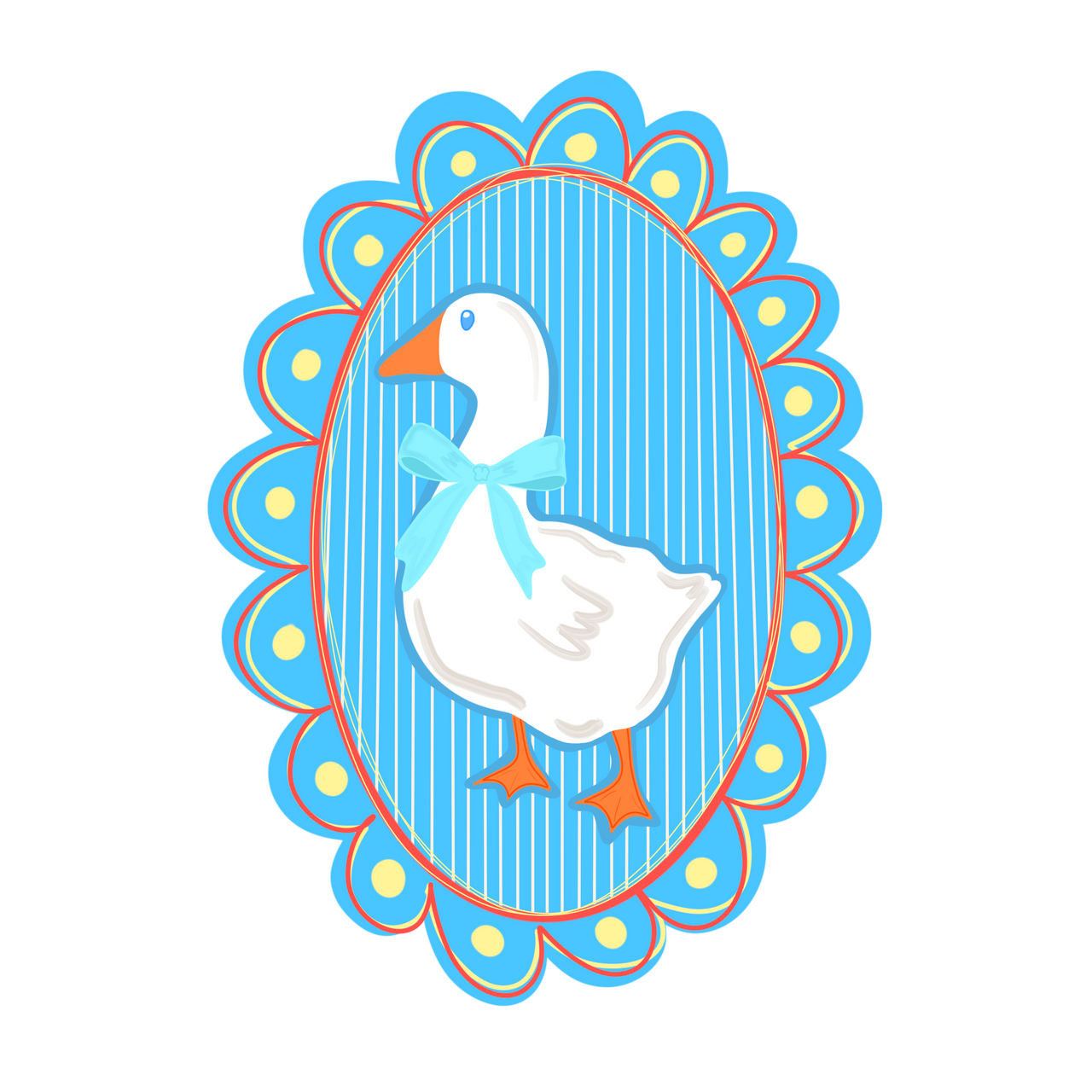 Goose Vintage 22" Wood Door Hanger - DECOE-W-905015-DH