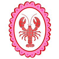 Thumbnail for Crawfish Animal 22" Wood Door Hanger - DECOE-W-905022-DH