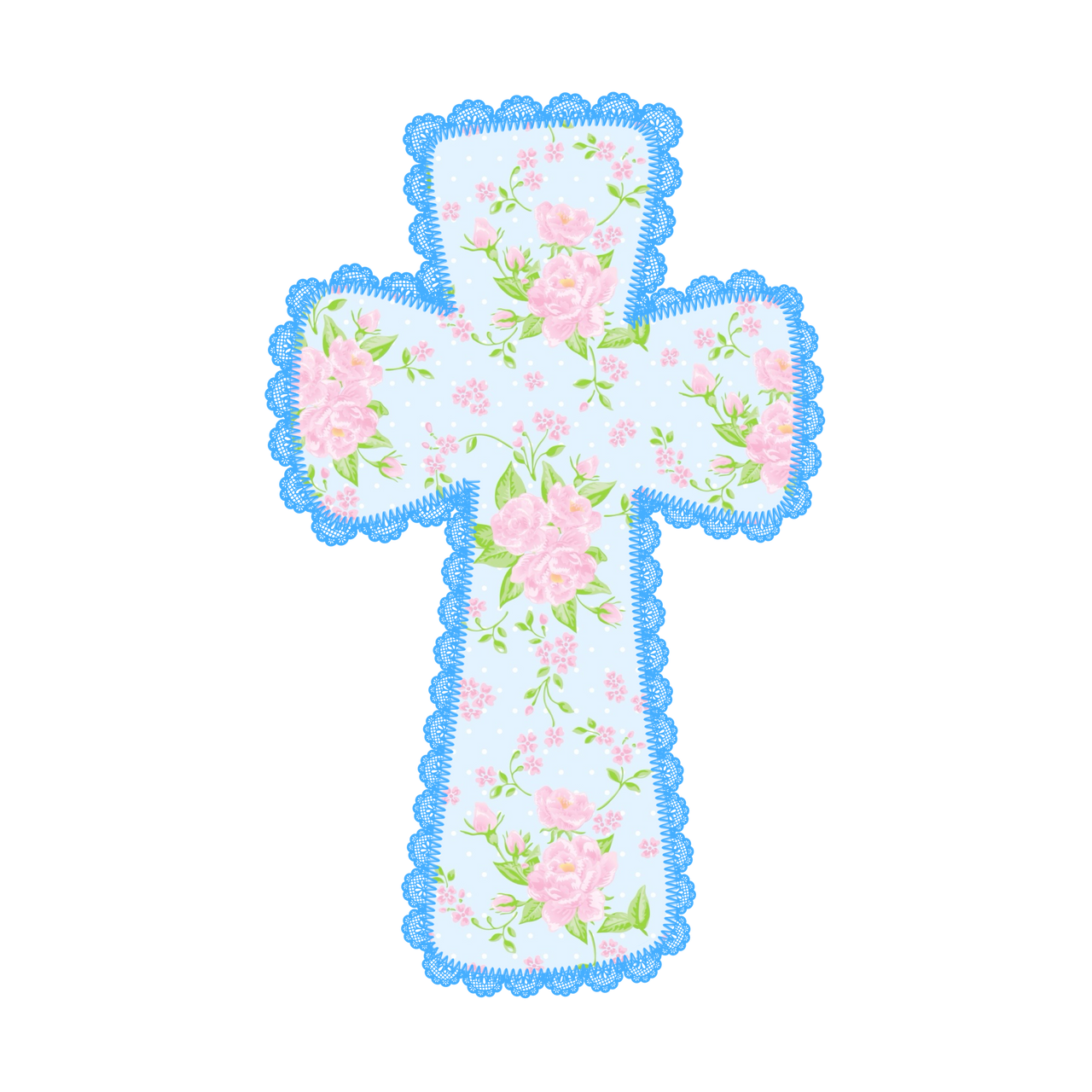 Relgious Cross 22" Wood Door Hanger - DECOE-W-905025-DH