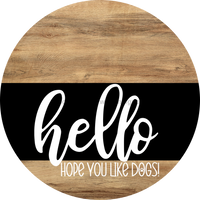 Thumbnail for Dog Door Hanger, Hello Brought Treats Door Hanger, DCO-01975-DH, 18