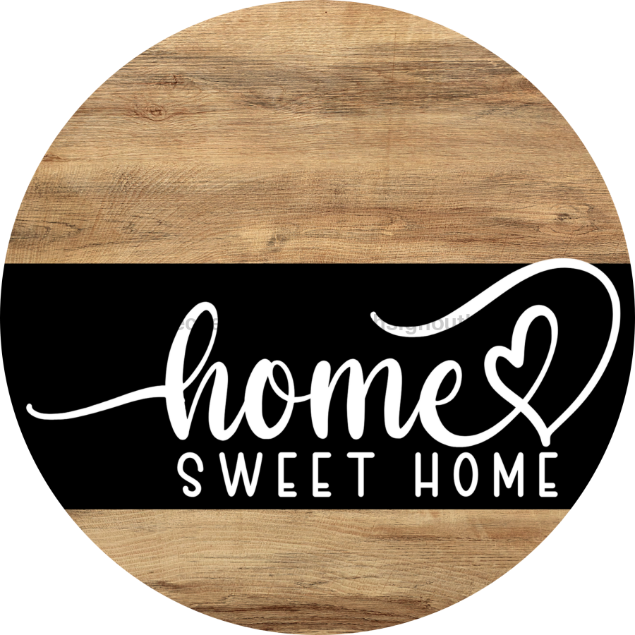 Dog Door Hanger, Hello Brought Treats Door Hanger, DCO-01975-DH, 18" Round Wood