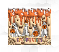 Thumbnail for Dog Halloween Tumbler, 20 oz Skinny Tumbler - DECOETUMBLER-377
