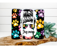 Thumbnail for Dog Mom Tumbler, 20 oz Skinny Tumbler - DECOETUMBLER-178