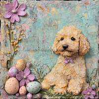 Thumbnail for Dog Sign, Doodle Sign, DCO-12972, Sign For Wreath, 10x10