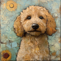 Thumbnail for Dog Sign, Doodle Sign, DCO-12975, Sign For Wreath, 10x10