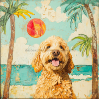 Thumbnail for Dog Sign, Doodle Sign, DCO-12989, Sign For Wreath, 10x10