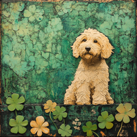 Thumbnail for Dog Sign, Doodle Sign, DCO-12990, Sign For Wreath, 10x10
