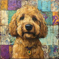 Thumbnail for Dog Sign, Doodle Sign, DCO-13014, Sign For Wreath, 10x10
