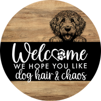 Thumbnail for Dog Door Hanger, Hello Brought Treats Door Hanger, DCO-01975-DH, 18