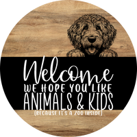 Thumbnail for Dog Door Hanger, Hello Brought Treats Door Hanger, DCO-01975-DH, 18