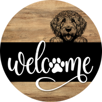 Thumbnail for Dog Door Hanger, Hello Brought Treats Door Hanger, DCO-01975-DH, 18