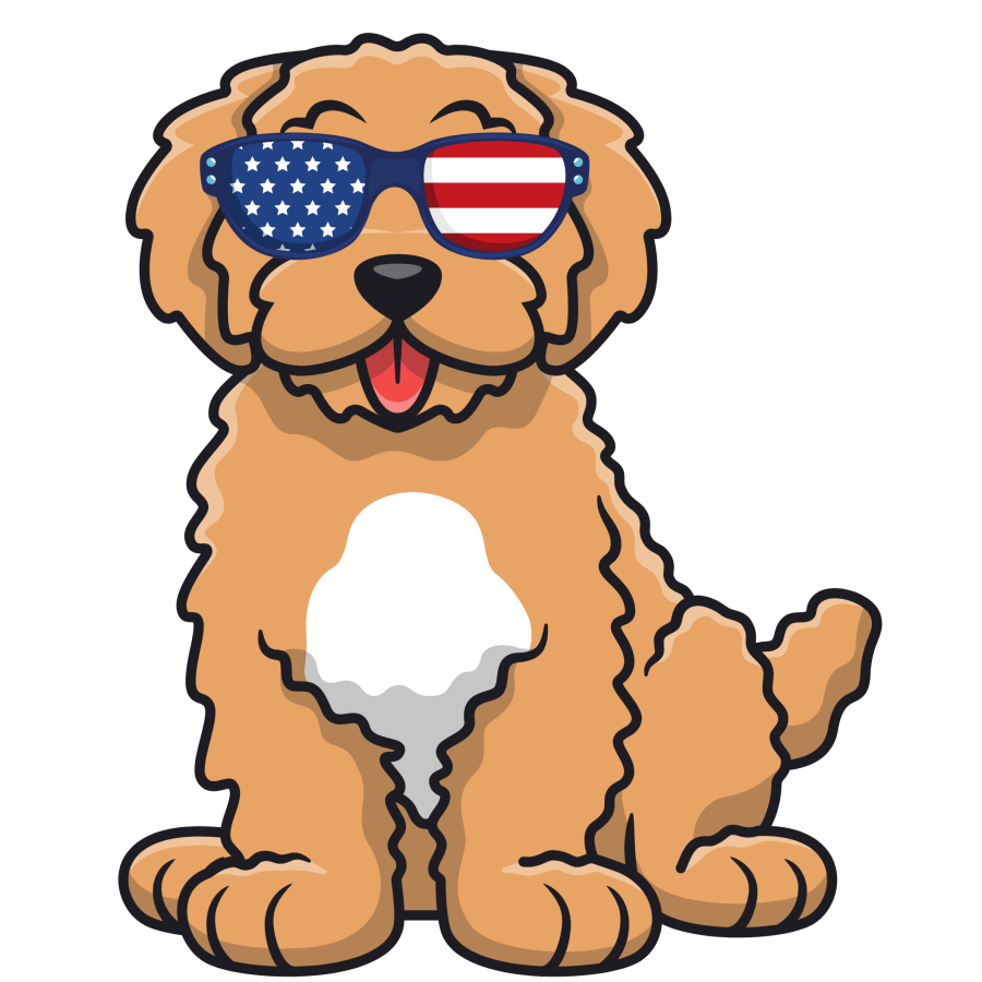 Doodle Dog 22" Wood Door Hanger - DECOE-W-903704-DH