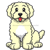 Thumbnail for Doodle Dog 22" Wood Door Hanger - DECOE-W-903711-DH