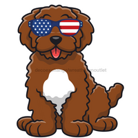 Thumbnail for Doodle Dog 22" Wood Door Hanger - DECOE-W-903712-DH