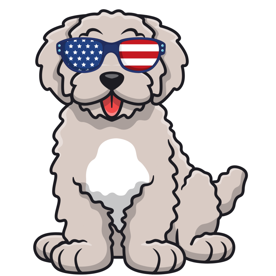 Doodle Dog 22" Wood Door Hanger - DECOE-W-903714-DH